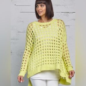 Lauren G Sweater NAVY BLUE (stock photo for fit, and drape only)